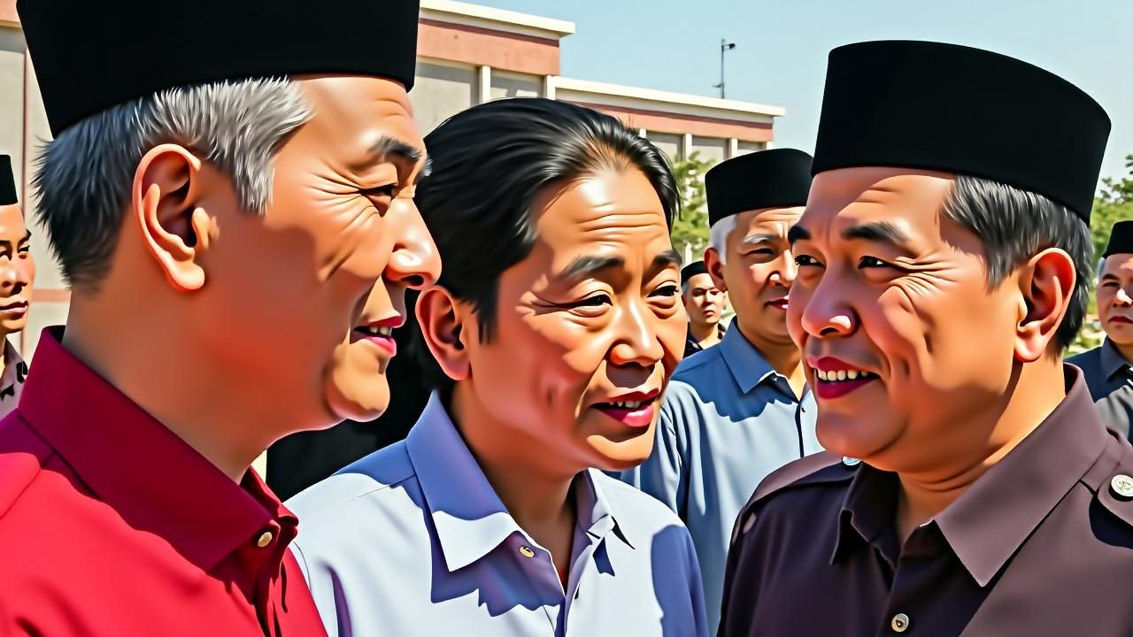 Important Visit: Tampilkan Sketsa, Begini Ucapan Presiden Prabowo untuk Hari Ulang Tahun Jokowi