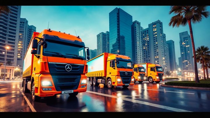 Meeting Results: Heboh! Truk Proyek Kejagung Tersangkut di JPO Tendean Jakarta Selatan