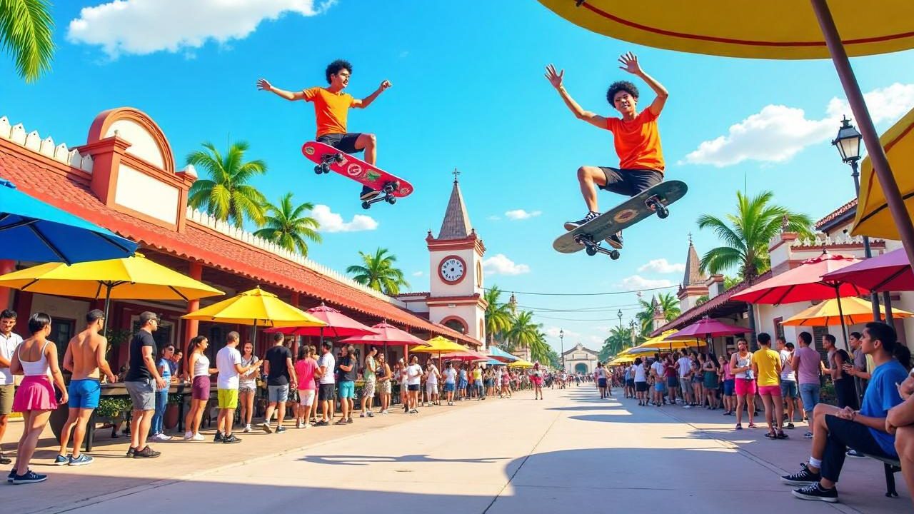 Sal Priadi Sukses Buka Hari Kedua Boardang Boarding Festival – Hangatkan Sore di Edutown BSD