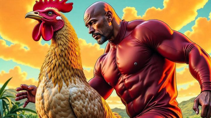 Dwayne Johnson Tampil sebagai Chicken Man di Film Lizard Music
