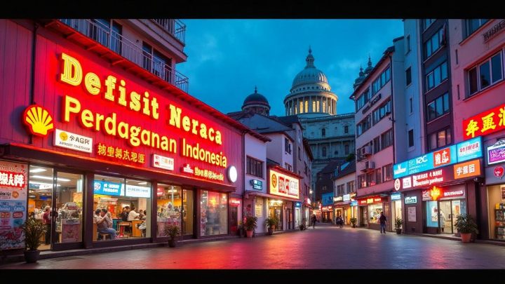 Defisit Neraca Perdagangan Indonesia Mei 2026